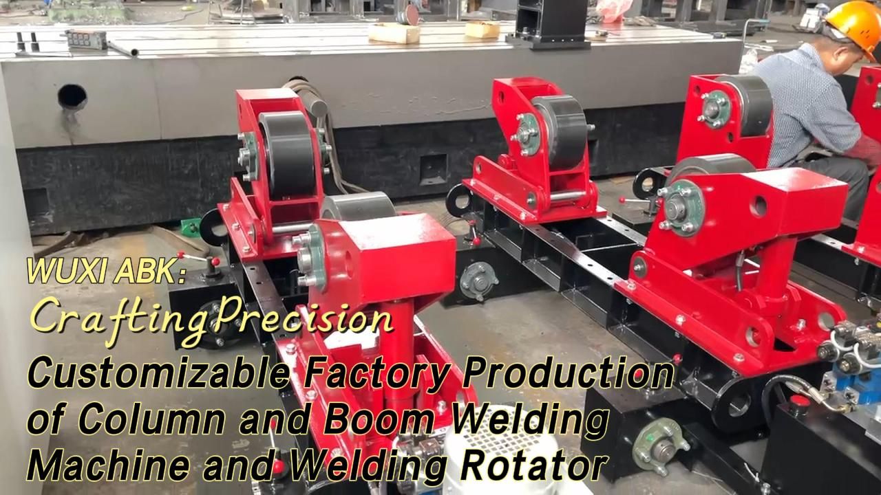 Maximize Efficiency with Customizable Pipe Stand Rollers for Precision Welding