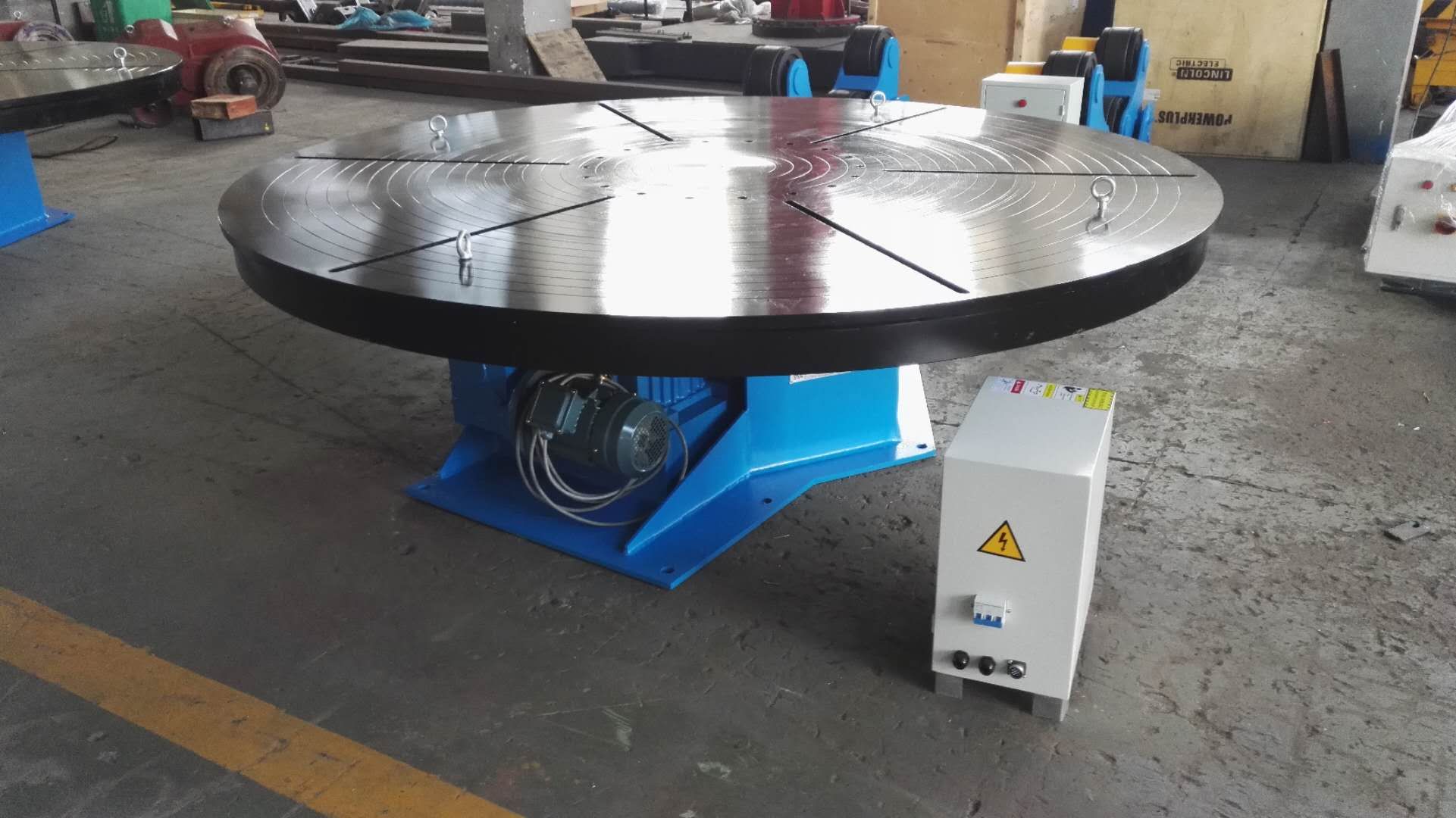 Welding turntable: an innovative tool to improve welding quality