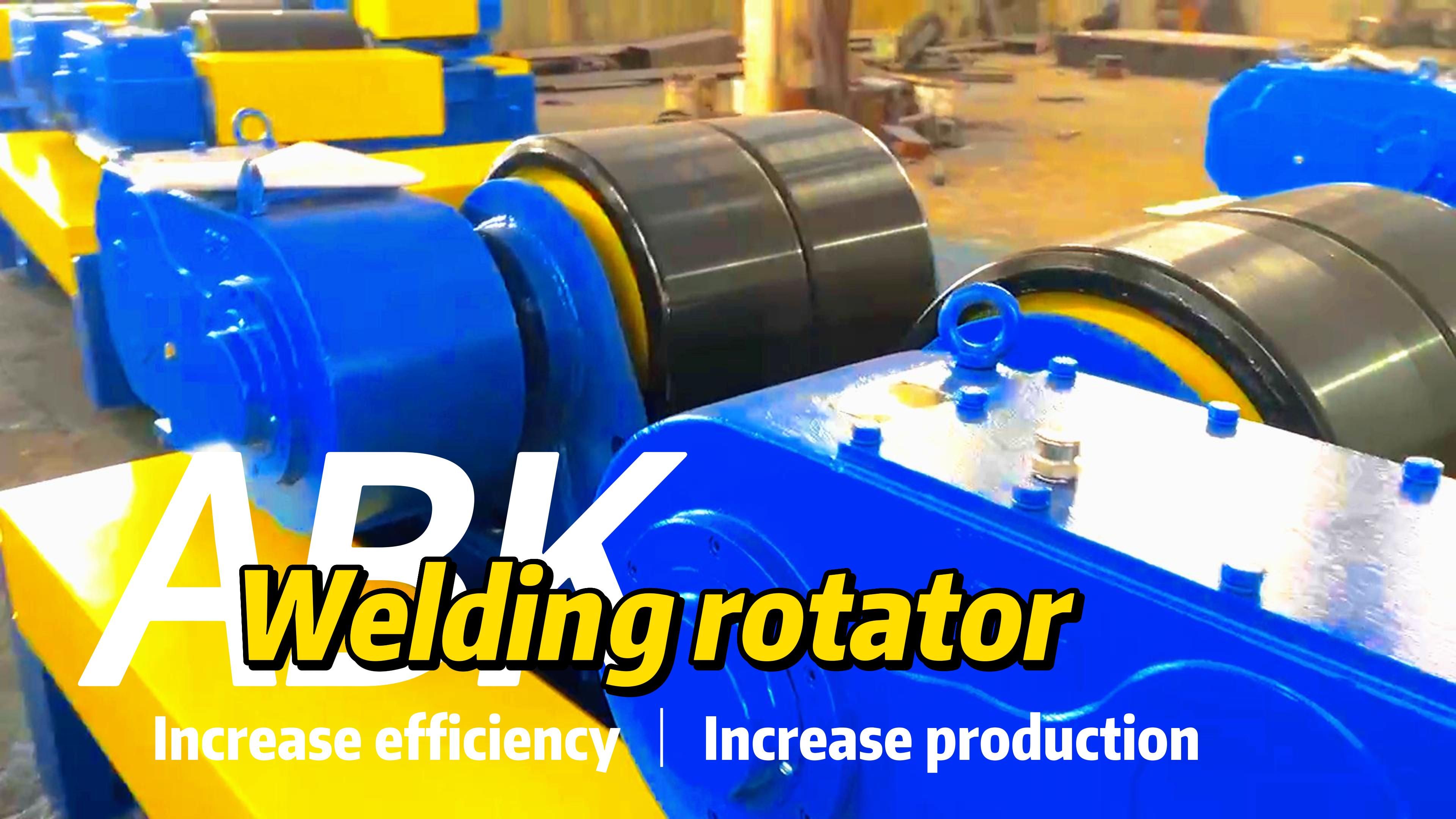 A sharp weapon to improve welding efficiency and quality-welding rotator
