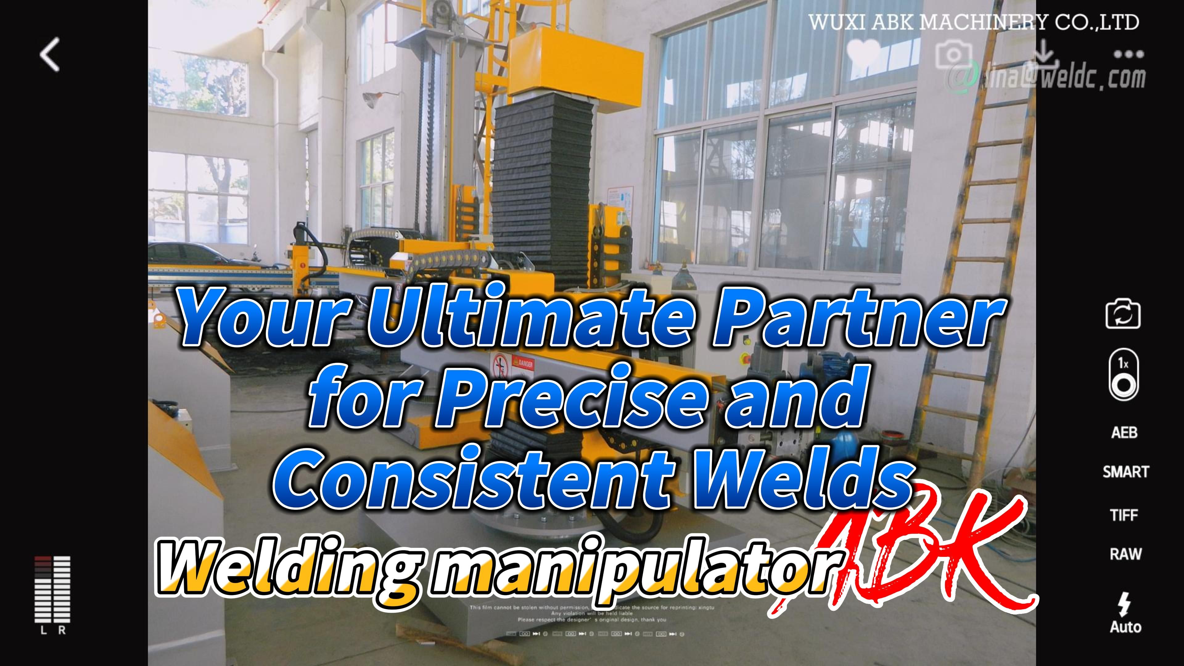 Welding Manipulator: a powerful assistant to realize efficient welding and manufacturing